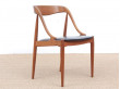 Mid-Century modern scandinavian set of 6 dining chairs in teak  by Niels O.Møller