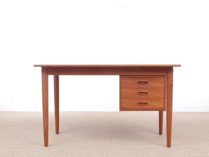 Mid-Century  modern scandinavian desk in teak