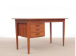 Mid-Century  modern scandinavian desk in teak