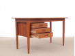 Mid-Century  modern scandinavian desk in teak