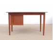 Mid-Century  modern scandinavian desk in teak