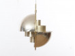 Mid century modern scandinavian brass pendant lamp model Multi-lite by  Louis Weisdorf