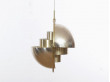 Mid century modern scandinavian brass pendant lamp model Multi-lite by  Louis Weisdorf