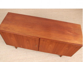 Mid-Century  modern scandinavian sideboard in teak by Poul Hundevad model  HU40/3T