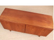 Mid-Century  modern scandinavian sideboard in teak by Poul Hundevad model  HU40/3T