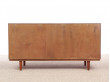 Mid-Century  modern scandinavian sideboard in teak by Poul Hundevad model  HU40/3T