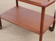 Mid-Century modern scandinavian serving cart in teak