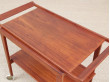 Mid-Century  modern scandinavian serving table in teak by Peter Hvidt