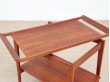 Mid-Century  modern scandinavian serving table in teak by Peter Hvidt