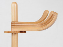 Mid-Century  modern scandinavian beech Coat Stand by Aksel Kjersgaard