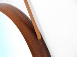 Mid-Century  modern scandinavian rosewood miror  by Uno & Östen Kristiansson