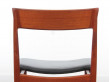 Mid-Century  modern scandinavian set of 5 chairs in teak by Harry Rosengren Hansen