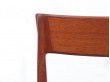 Mid-Century  modern scandinavian set of 5 chairs in teak by Harry Rosengren Hansen