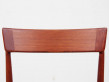 Mid-Century  modern scandinavian set of 5 chairs in teak by Harry Rosengren Hansen