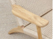 Mid-Century modern scandinavian arm chair in oak model CH 25 by Hans Wegner. New edition