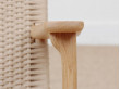 Mid-Century modern scandinavian arm chair in oak model CH 25 by Hans Wegner. New edition