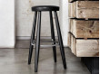 Tabouret de bar scandinave modèle  CH 58 hauteur 68 cm. Edition neuve. 