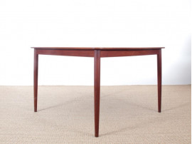 Mid-Century Modern danish extendable dining table in teak, 4/10 seats