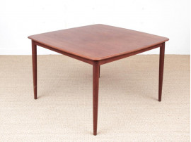 Mid-Century Modern danish extendable dining table in teak, 4/10 seats