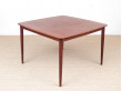 Mid-Century Modern danish extendable dining table in teak, 4/10 seats