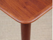 Mid-Century Modern danish extendable dining table in teak, 4/10 seats