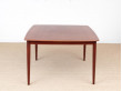 Mid-Century Modern danish extendable dining table in teak, 4/10 seats