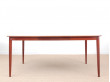 Mid-Century Modern danish extendable dining table in teak, 4/10 seats