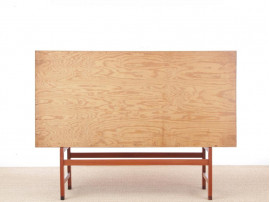 Mid-Century modern scandinavian hight cabinet in teak model President by Hans Wegner for Ry Møbler