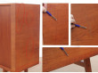 Mid-Century modern scandinavian hight cabinet in teak model President by Hans Wegner for Ry Møbler