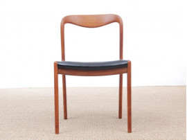 Mid-Century  modern scandinavian set of 10 chairs  in teak