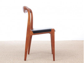 Mid-Century  modern scandinavian set of 10 chairs  in teak