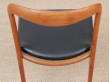 Mid-Century  modern scandinavian set of 10 chairs  in teak