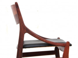 Set of 4 scandinavian chairs in rosewood by  H. Vestervig Eriksen