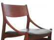 Set of 4 scandinavian chairs in rosewood by  H. Vestervig Eriksen