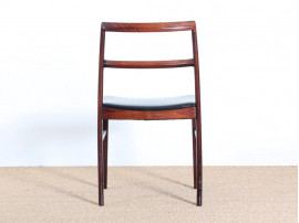 Mid-Century  modern scandinavian set of 6 chairs by Arne Vodder model 430 in rosewood