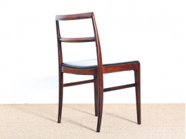 Mid-Century  modern scandinavian set of 6 chairs by Arne Vodder model 430 in rosewood