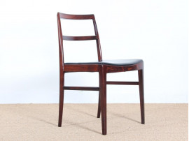 Mid-Century  modern scandinavian set of 6 chairs by Arne Vodder model 430 in rosewood