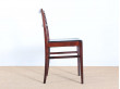 Mid-Century  modern scandinavian set of 6 chairs by Arne Vodder model 430 in rosewood