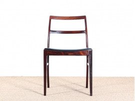 Mid-Century  modern scandinavian set of 6 chairs by Arne Vodder model 430 in rosewood