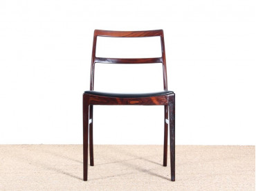 Mid-Century  modern scandinavian set of 6 chairs by Arne Vodder model 430 in rosewood