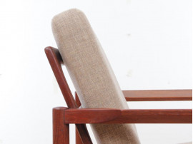 Mid century modern pair of armchair in teak