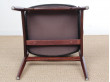 Mid-Century Modern Danish pair of desk chair in Rio rosewood model 66 by Erik Buck