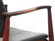 Mid-Century Modern Danish  desk chair in Rio rosewood model 66 by Erik Buck