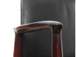 Mid-Century Modern Danish  desk chair in Rio rosewood model 66 by Erik Buck