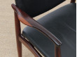 Mid-Century Modern Danish  desk chair in Rio rosewood model 66 by Erik Buck