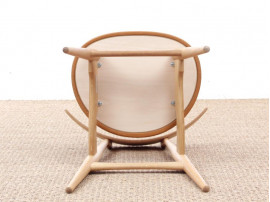 Mid-Century Modern CH 33 chair foamed seat by Hans Wegner. New product. 