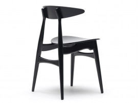 Mid-Century Modern CH 33 chair lacquered by Hans Wegner. New product. 