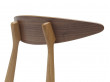 Mid-Century Modern CH 33 chair lacquered by Hans Wegner. New product. 