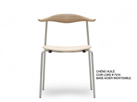 Mid-Century Modern CH 88P foamed seat chair by Hans Wegner. New product.