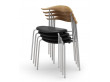 Mid-Century Modern CH 88P foamed seat chair by Hans Wegner. New product.